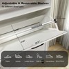 Shoe Storage Cabinet, Farmhouse Shoe Organizer with 4 Flip Drawers and Open Storage, Freestanding Narrow Shoe Rack Cabinet for Entryway, Hallway - 4 of 4