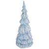 Northlight Layered Ceramic Christmas Tree Decoration - 10.5" - Blue - 3 of 4