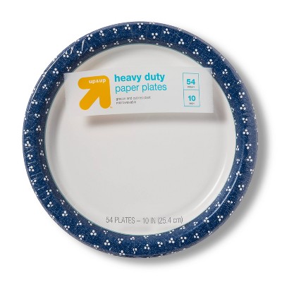 Heavy Duty Paper Plate 8.5 - 55ct - Up & Up™ : Target