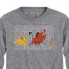 Boys' - Disney - Hakuna Matata Outlined Words Long Sleeve Graphic T-Shirt - 2 of 4