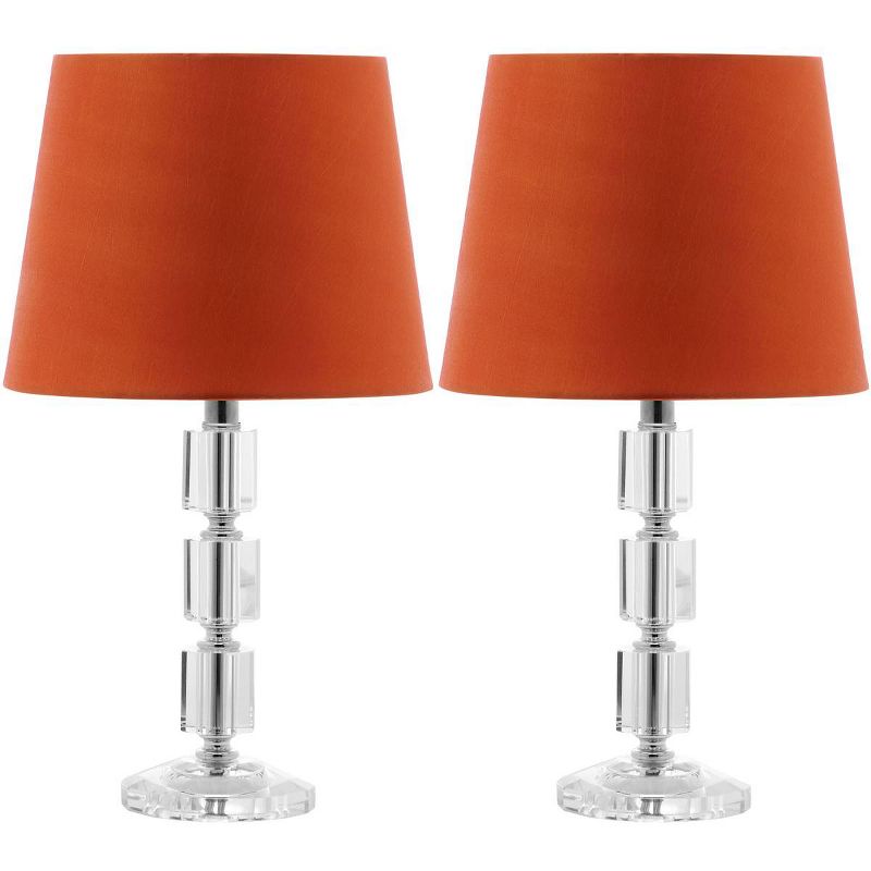 Erin Crystal Cube Table Lamp (Set of 2)  - Safavieh, 1 of 9