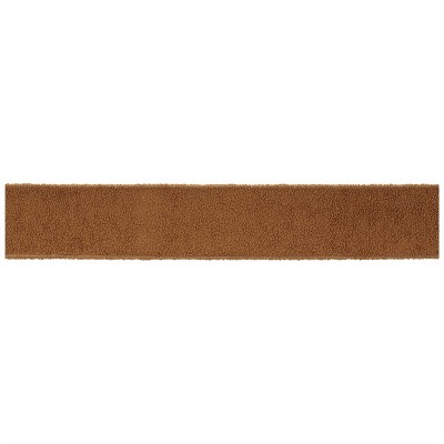 Fuzzy Brown Wired Ribbon (Set of 2)