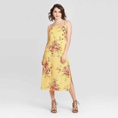 target floral midi dress