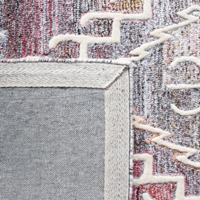 Ivory Elegance 6' Square Hand-Tufted Wool Area Rug
