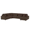 Polibi Oversized U-Shaped Sectional Sofa with Plush Corduroy Upholstery - 4 of 4