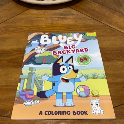Big Backyard: A Coloring Book - (bluey) (paperback) : Target