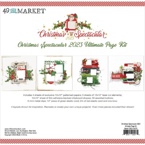  49 AND MARKET Ultimate Page Kit - ARToptions Rouge : Arts,  Crafts & Sewing