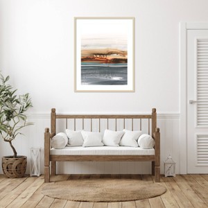 Amanti Art Sienna Dunes II by Ethan Harper Wood Framed Wall Art Print - 1 of 4
