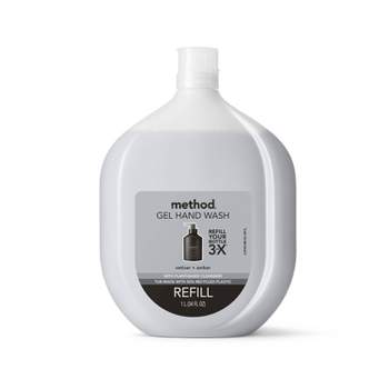 Method Gel Hand Soap Refill - Vetiver + Amber - 34 fl oz