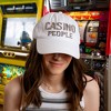 Pavilion Gift Company - Casino People - White Adjustable Hat - Hats - 2 of 4