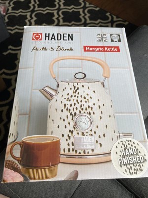 HADEN Poodle & Blonde 1.8 qt. Stainless Steel Electric Tea Kettle & Reviews