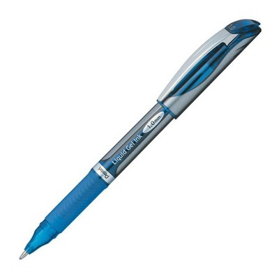 Pentel Liquid Gel Pen Refillable 1.0mm Blue Barrel/Ink BL60C