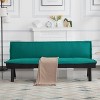 Aukfa 64.6" Futon Sofa Bed Convertible Sleeper, 5-Position Adjustable Backrest, Twin Size, Space-Saving Design for Home/Office/Guest Room - 4 of 4