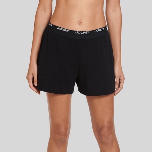 Jockey Generation™ Women's Worry Proof Heavy Absorbency Period Panty Pajama  Shorts - Black Xl : Target