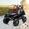 24V 2 Seater Ride On Truck Car for Kids  Licensed Mercedes Benz Toddles Electric Car with Remote Control - 3 of 4
