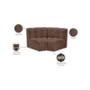 Meridian Furniture,Arc Vegan Leather Modular Sofa - 3 of 4