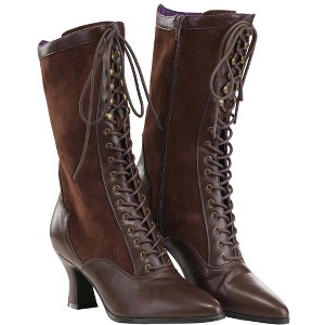 HalloweenCostumes.com Women's Disney Hocus Pocus Sarah Sanderson Boots | Disney Accessories - 1 of 4