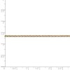Black Bow Jewelry 2mm, 14k Yellow Gold Solid Link Cable Chain Necklace - 4 of 4
