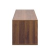 GDFStudio Larrick Modern Storage Sideboard Cabinet with Open Shelves, Walnut - 4 of 4