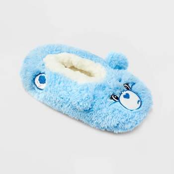 Women's Care Bears Pull-On Slipper Socks with Grippers