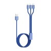 Emerald 10ft 3-in-1 Braided USB-A to Lightning, Type-C & Micro USB Fast Charging & Data Syncing Cable - 2 of 4