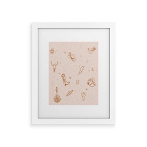 Deny Designs Allie Falcon Cowboy Things Art Print - 1 of 4