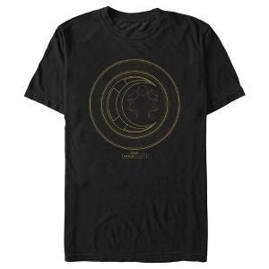 Men's Marvel: Moon Knight Hieroglyphic Moon Phase Logo T-Shirt - 1 of 4