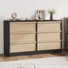 Jojoka Dresser for Bedroom,54" Wide Modern Double Dresser Organizer with Large Storage - 3 of 4