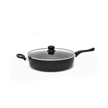  Calphalon 1948256 Signature Hard Anodized Nonstick Covered  Everyday Chef Pan, 12, Black: Home & Kitchen