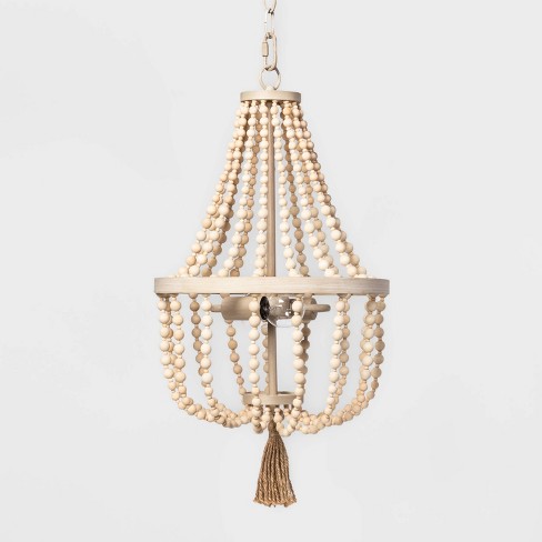 Bohemian on sale beaded chandelier