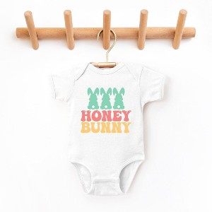 The Juniper Shop Honey Bunny Bunny Tails Baby Bodysuit - 1 of 2