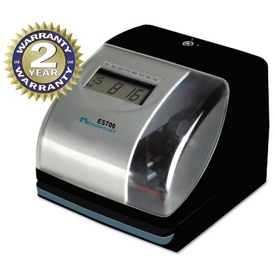 Acroprint ES700 Digital AutomaticTime Recorder Silver and Black - ACP010182000