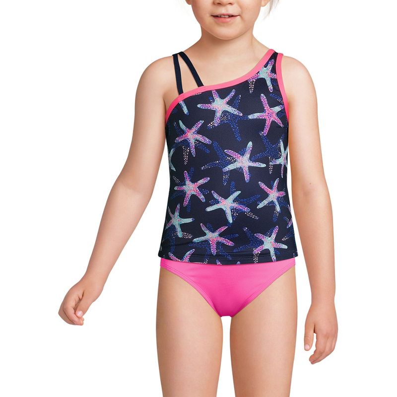 Lands' End Kids Ruffle Tankini Swimsuit Top, 3 of 4