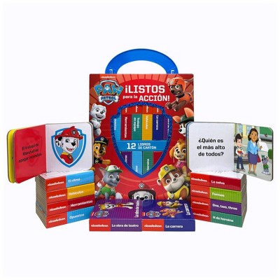 PAW Patrol Español Mi Primera Biblioteca Set de 12 Libros (Libro de Cartón), 2 de 20