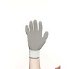 Showa  Coated Gloves,Gray/White,S,PR 451S-07 - 2 of 4