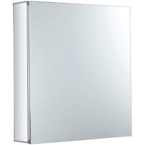 Fine Fixtures Bathroom Medicine Cabinet - Single Door, Recessed/Surface Mount - Right/Left Hinged - Mirrored Interior - 1 of 4
