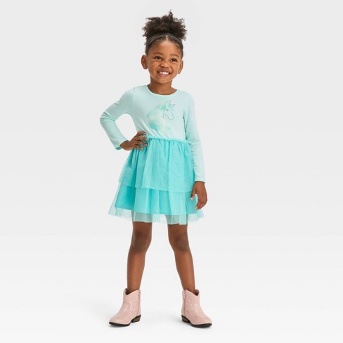 Long sleeve cheap toddler dress