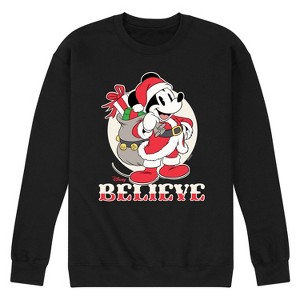 Men's - Disney - Believe Graphic Fleece Sweatshirt - 1 of 4