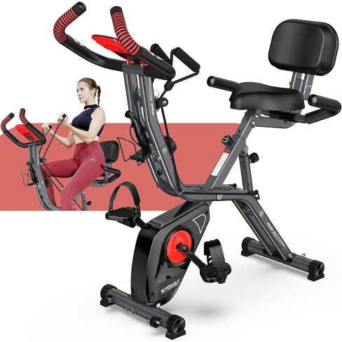 Pooboo Folding Exercise Bike Foldable Fitness Stationary Bike Machine Target