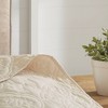 Gulches King/Cal King 3 Piece Reversible Bedspread Set Cream - 4 of 4