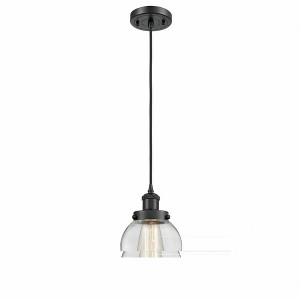 Beacon - 1 Light Cord Hung Mini Pendant In Modern Style-9 Inches Tall and 6 Inches Wide - 1 of 1