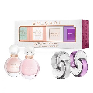 Bvlgari Mini Coffret Set (Rose Goldea Blossom Delight EDP & EDT, Omnia Crystalline, Omnia Amethyste - 0.17 oz each) - 1 of 3