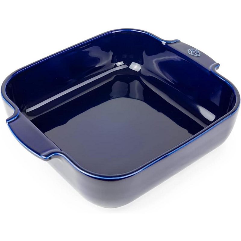 Peugeot Appolia Blue Ceramic 2.2 Quart Square Baking Dish, 1 of 4