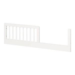 South Shore Balka Toddler Rail for Baby Crib - Pure White - 1 of 4