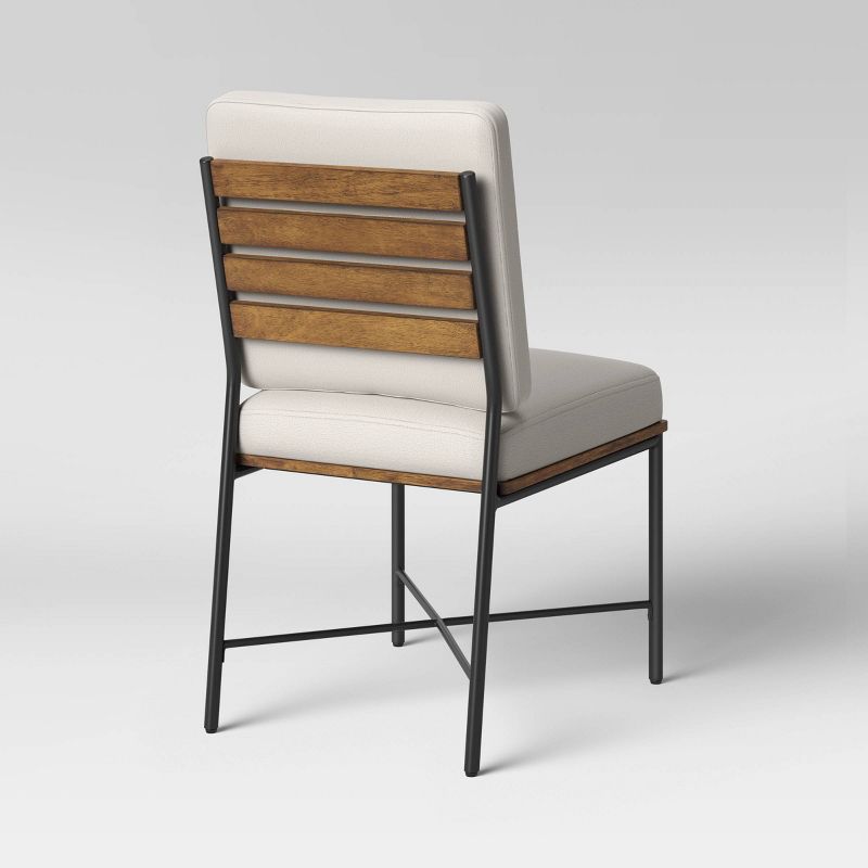 Parkton Mixed Material Dining Chair - Threshold&#8482;, 5 of 9