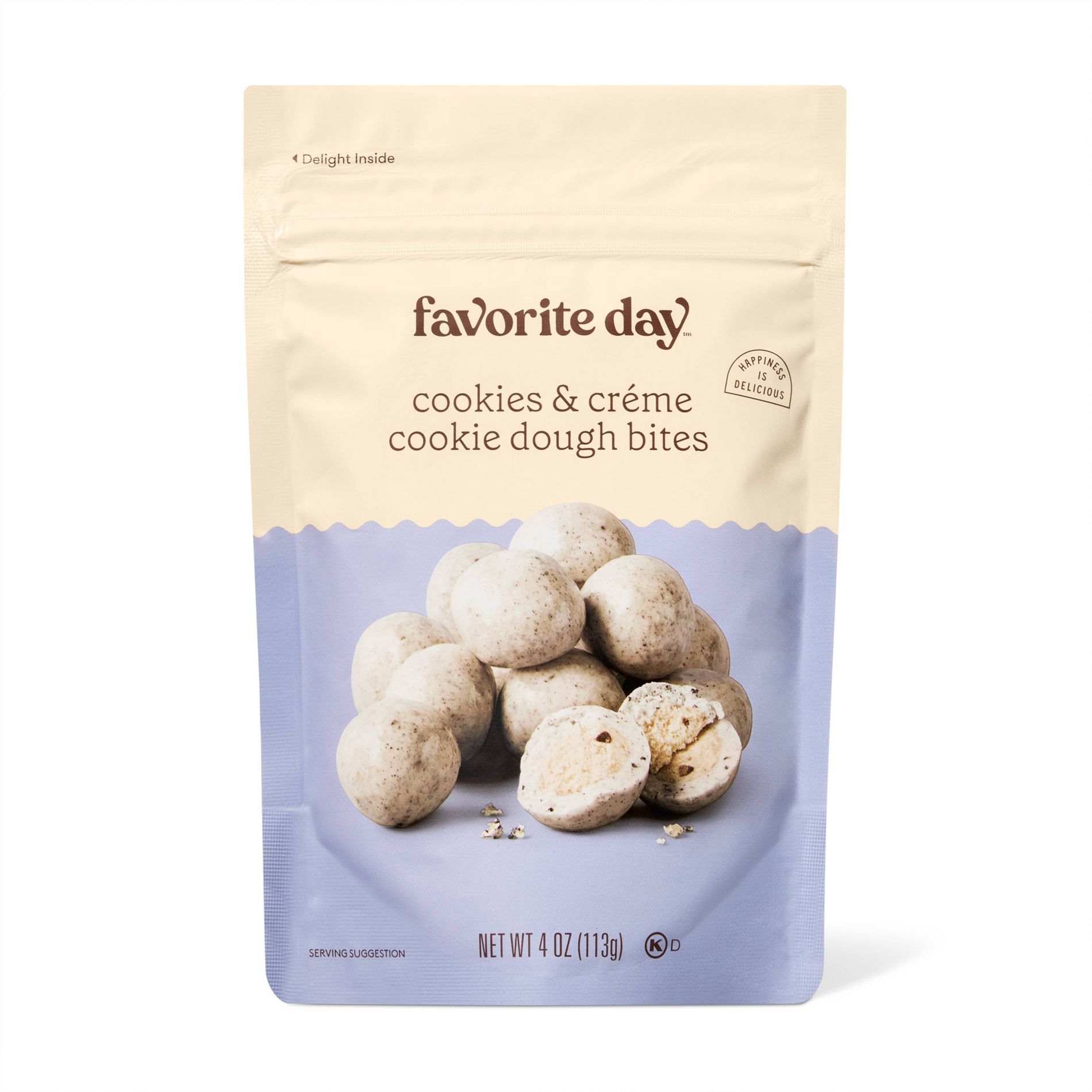 Cookies & Creme Cookie Dough Bites - 4oz - Favorite Day™