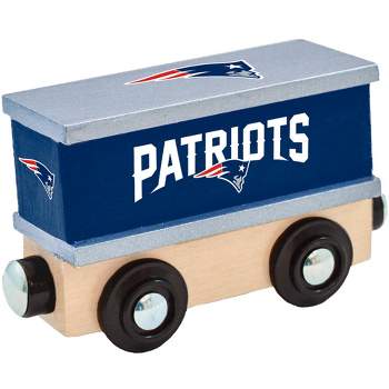 MasterPieces Wood Train Box Car - NFL New England Patriots