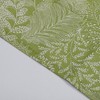 Unique Bargains Blackout Curtains Short Window Curtains Cotton and Linen 55.12"L x 18.11"W Green - 2 of 4