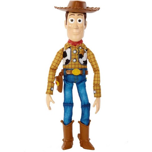 Disney Toy Story 4 Woody Pull String Doll 15 Tall w/ Bonnie on Boot