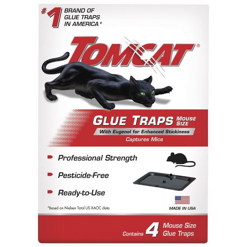 Tomcat Small Glue Trap For Mice 4 Pk : Target